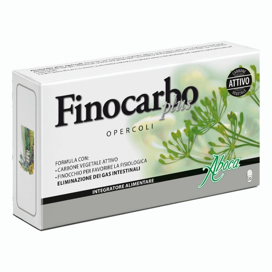 Finocarbo Plus 20 opercoli 10g Nf