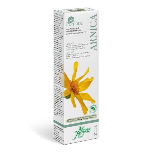 Aboca Naturaterapia Linea Pelle - BioPomata Arnica Rinfrescante Lenitiva, 50 ml