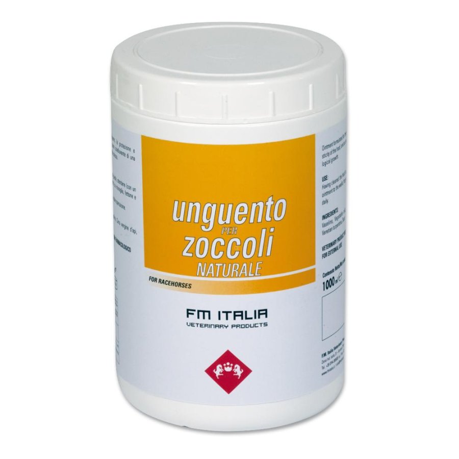 UNGUENTO ZOCCOLI NATURALI EQUINI BARATTOLO 1000ML - FM ITALIA