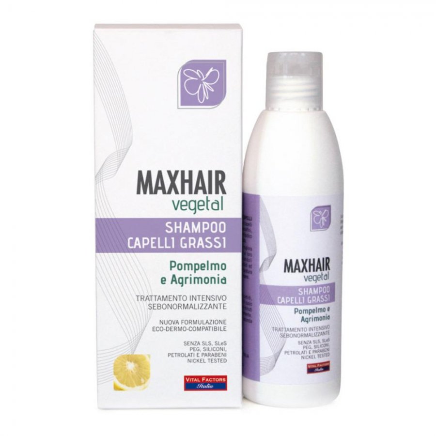 MAX HAIR VEG SH CAP GRAS 200ML