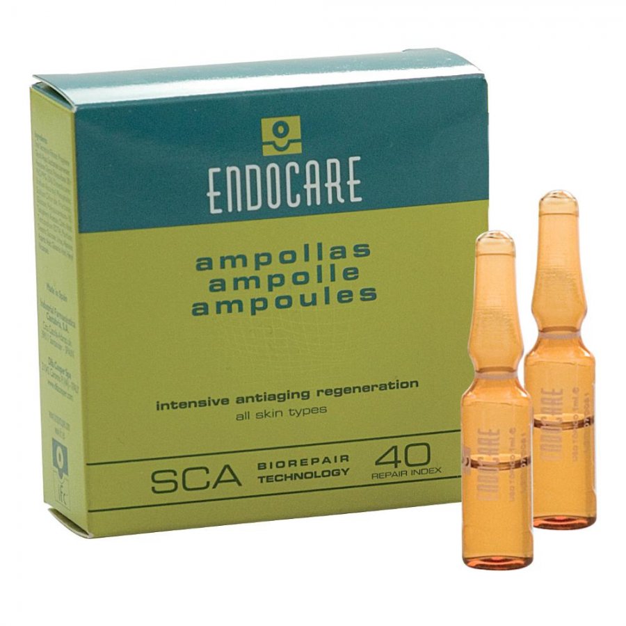 Difa Cooper - Endocare Ampolle Viso 7 Ampolle da 1ml per un'Idratazione Intensa