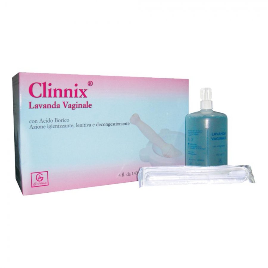 CLINNIX Lavanda Vaginale 4 flaconcini 140ml