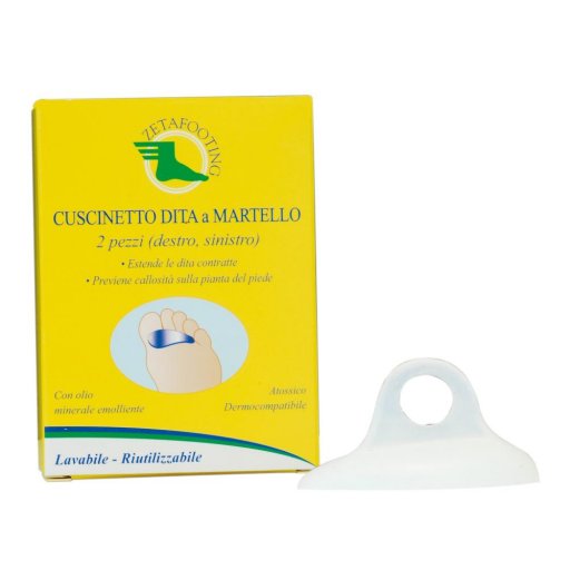 Zeta Footing Gel Sil Dita 2 Pezzi - Protezione e Comfort per le Tue Dita
