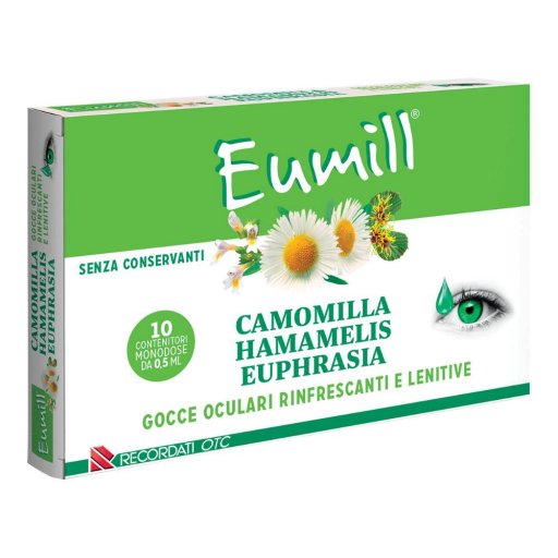 Recordati - Eumill Gocce Oculari 10 flaconi 0,5 ml
