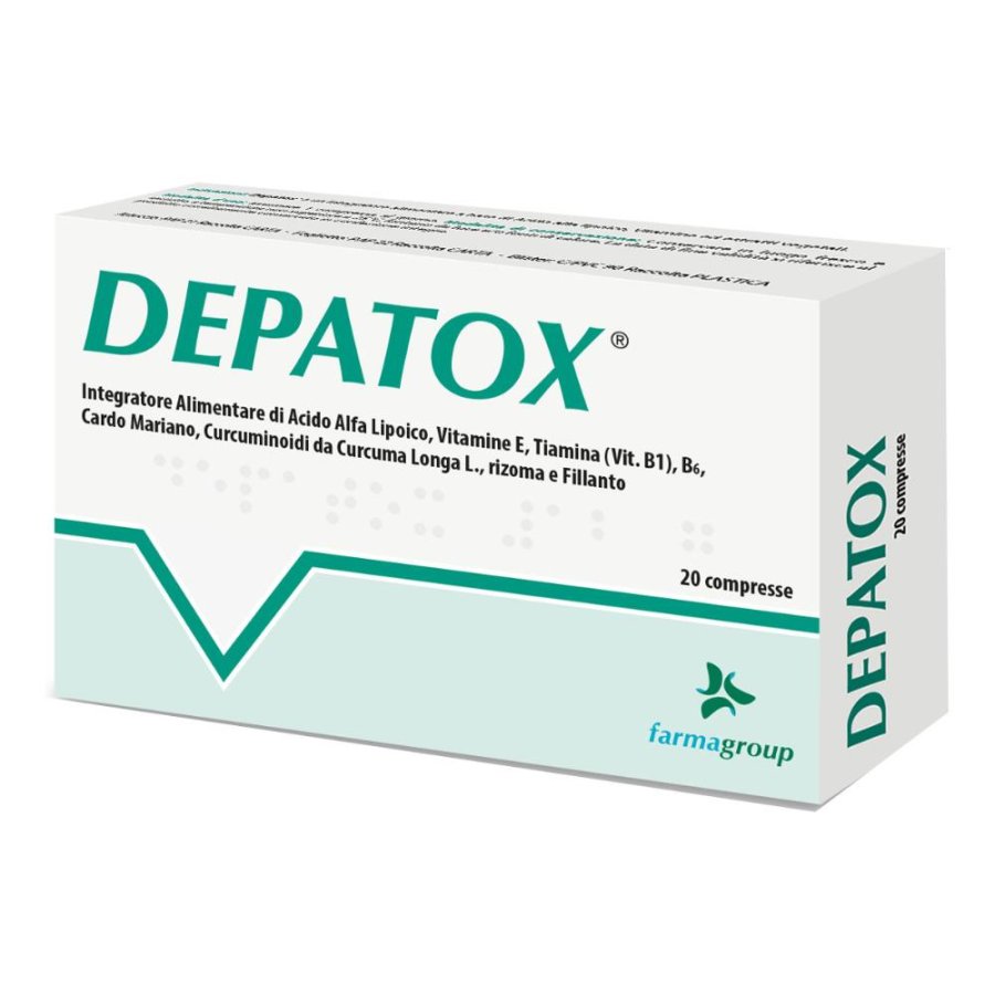 DEPATOX 620mg 20 Cpr DEPATOX 620mg 20 Cpr