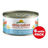 Almo Nature HFC Jelly Cibo Umido Mistomare Per Gatti Adulti Lattina da 70g - Delizia Variopinta per il tuo Gatto