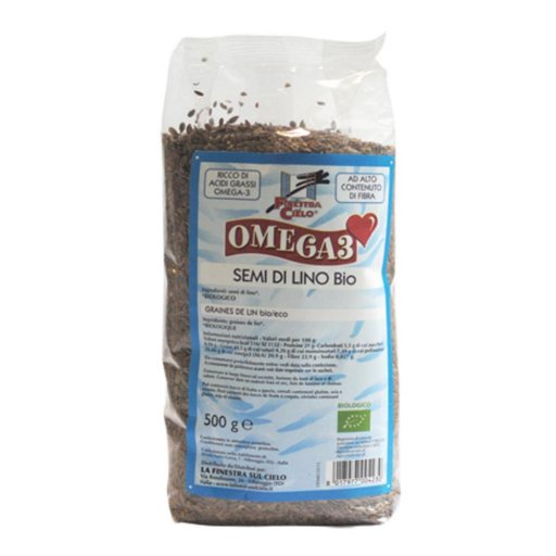 Semi Lino Bio 500 g Omega 3