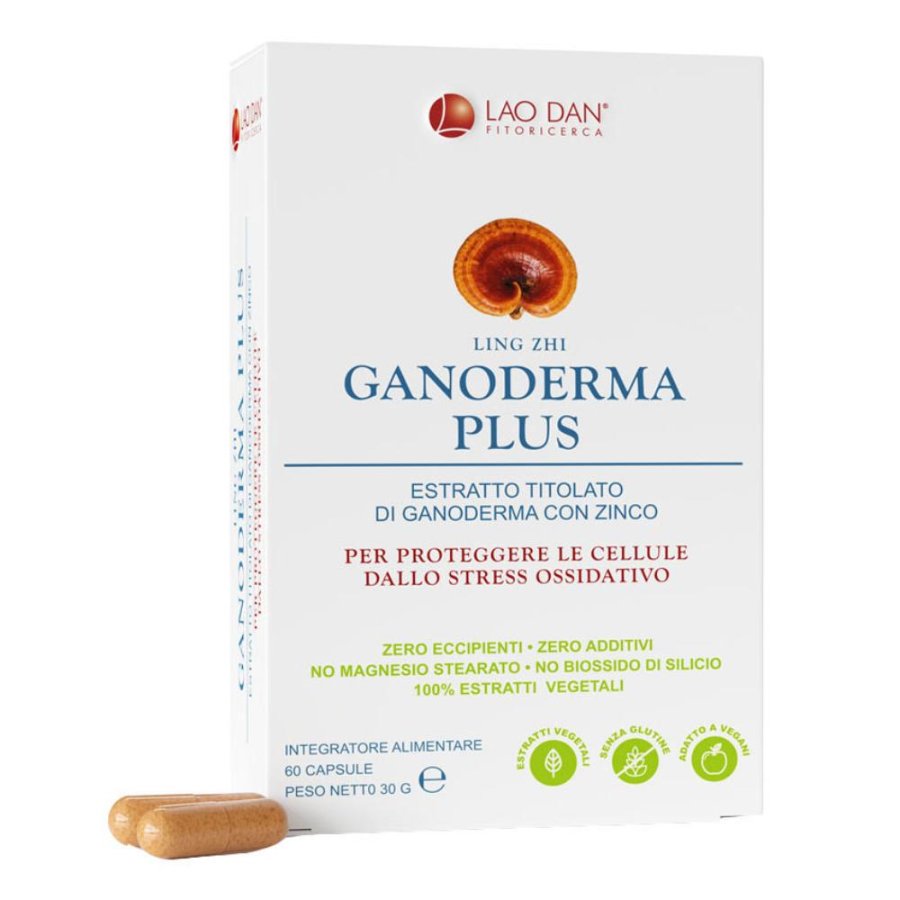 GANODERMA Plus 60 Cpr LaoDan GANODERMA Plus 60 Cpr LaoDan