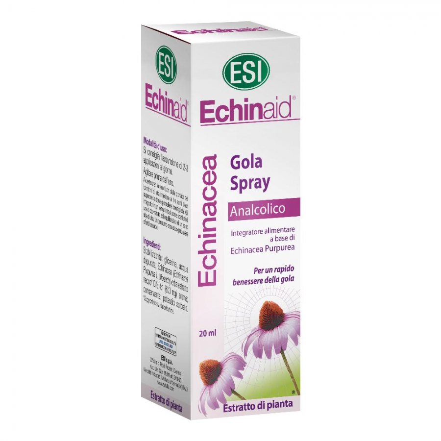 Esi - EchinAid Gola Spray Analcoolico 20 ml