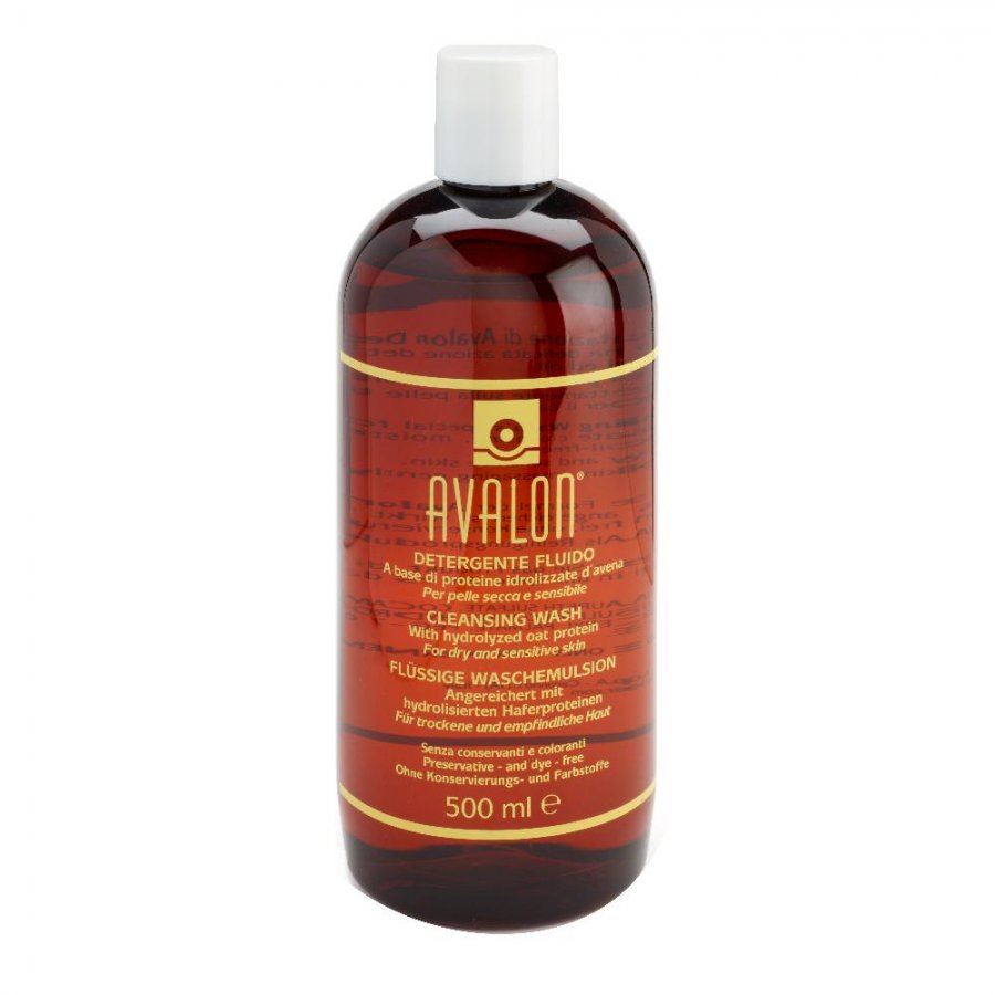 Difa Cooper - Avalon Detergente Fluido 500ml - Detergente Viso Idratante e Lenitivo