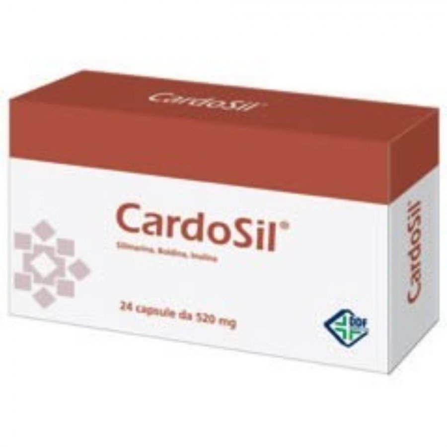 Cardosil - Integratore Alimentare Detossicante Per Il Fegato 24 Capsule