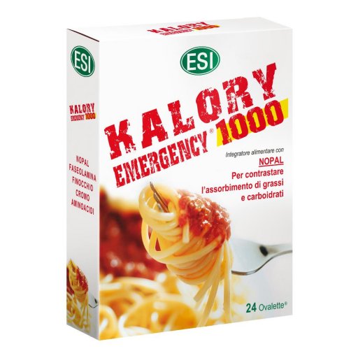 ESI, Kalory Emergency 1000, 24 Ovalette
