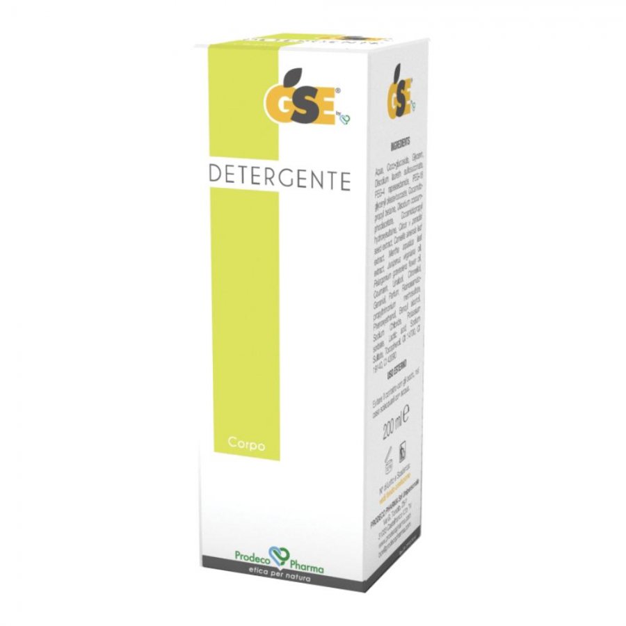 GSE Detergente Corpo 200ml - Igiene e Delicatezza per una Pelle Equilibrata