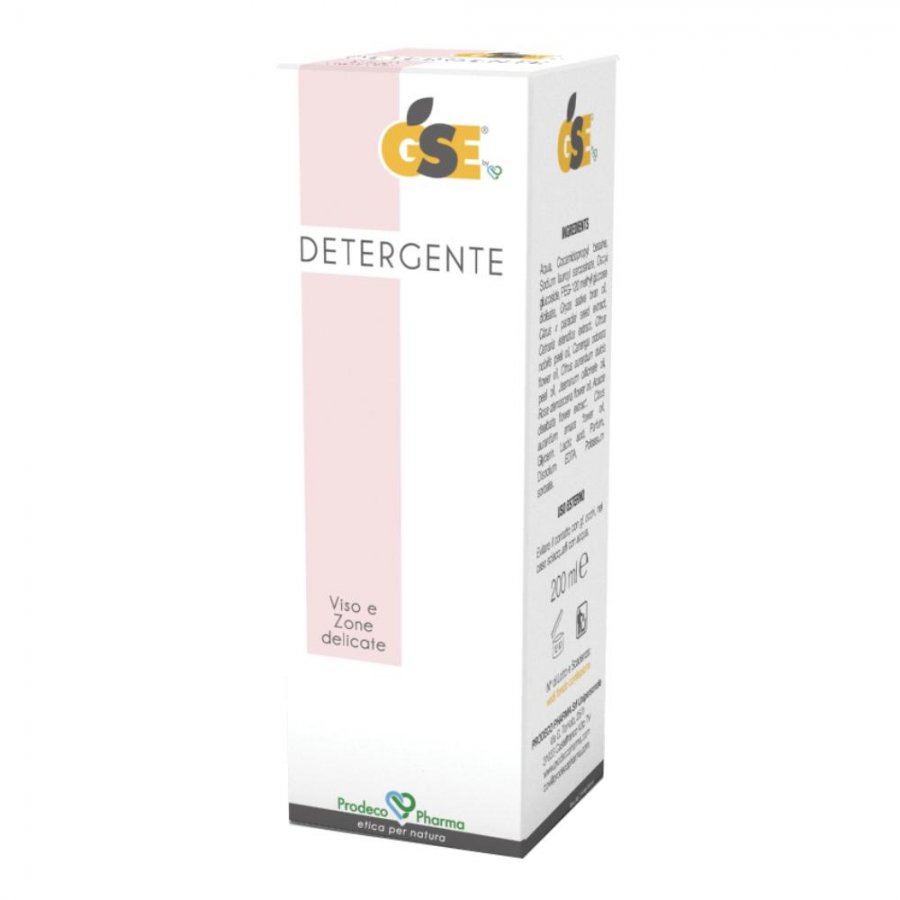 GSE Detergente Viso/Zone Delicate 200ml - Pulizia Delicata per Pelli Sensibili
