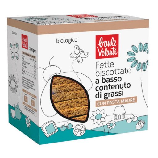 Fette Biscottate A Basso Contenuto Di Grassi Baule Volante 300g