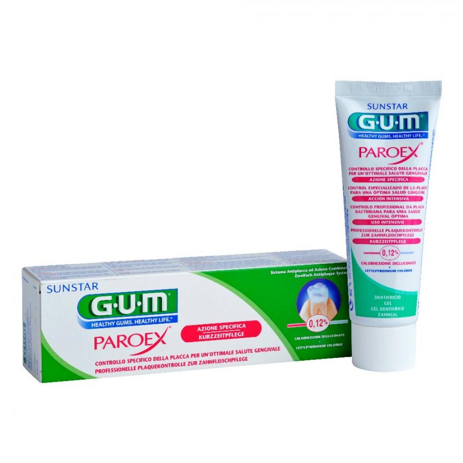 Gum Paroex Dentifricio Azione Specifica 75ml - Protezione Avanzata per la Salute Gengivale