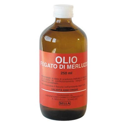 Olio di Fegato di Merluzzo 250 ml - Integratore Ricco di Vitamine e Omega 3