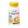 LongLife® C Complex 1000 | Vitamina C 1000mg a rilascio graduale | Alto dosaggio | Con bioflavonoidi da agrumi e quercetina | Difese immunitarie | 2 mesi di trattamento | Senza glutine e vegan - 4