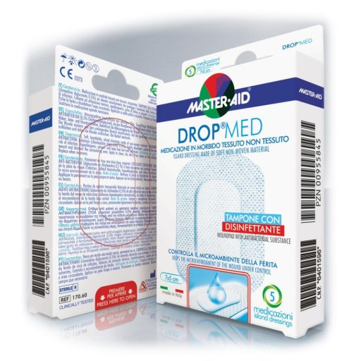 Pietrasanta - Drop Master Aid 5 cpr adesiv. 10x8