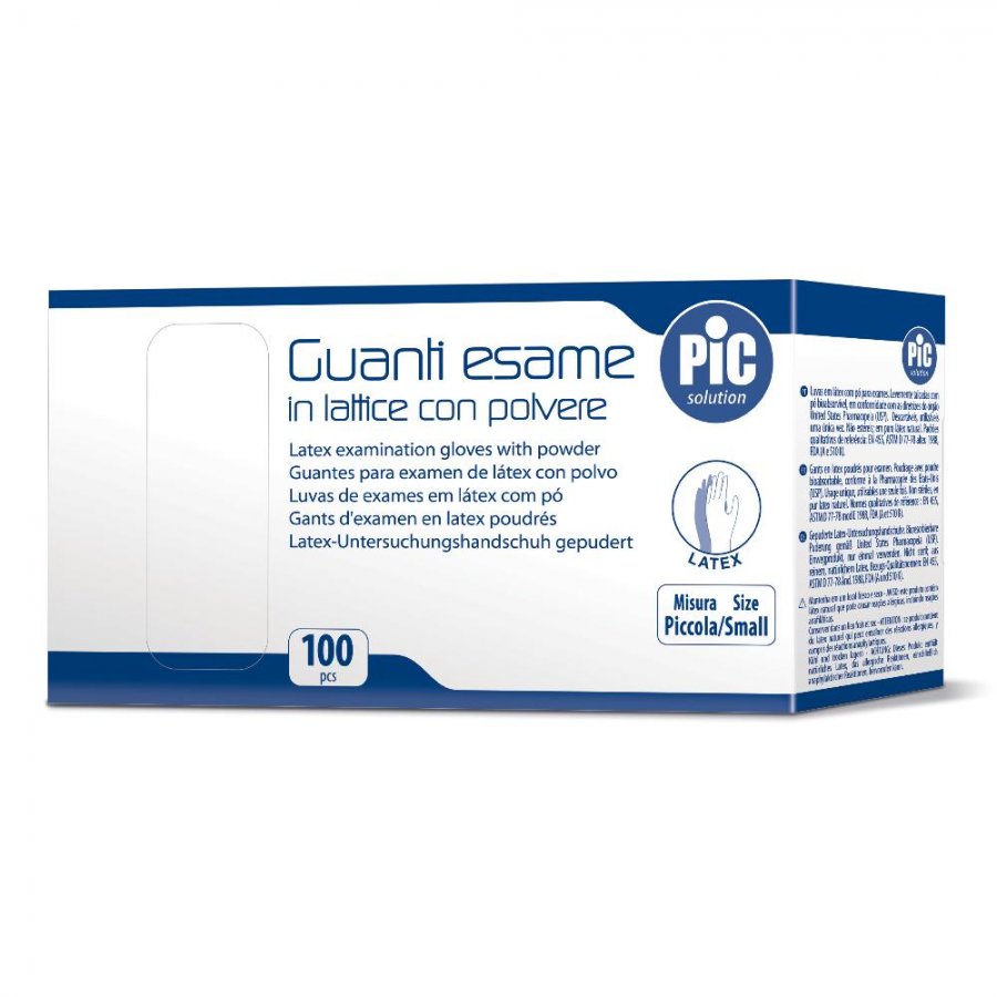 GUANTI-LATT.C/PLV GR 100P 44524