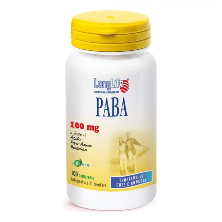 LONGLIFE Paba 100 mg 100 Compresse cpr