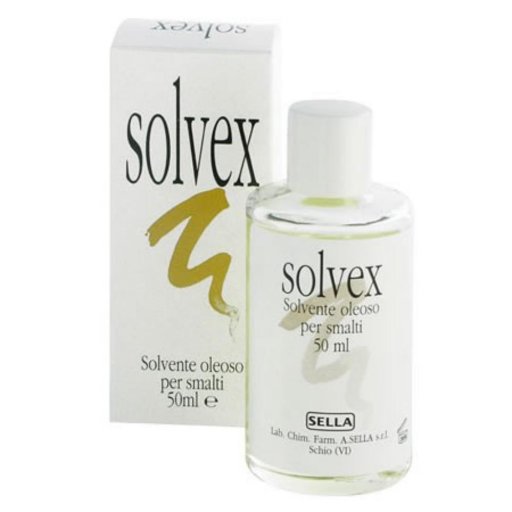 Solvex Solvente Unghie 50 ml - Solvente Oleoso per Rimozione Smalto