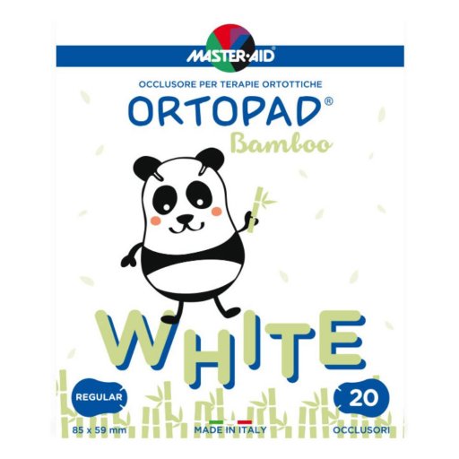 Master Aid Ortopad White Bamboo Regular 20 pezzi dim. 85x59mm
