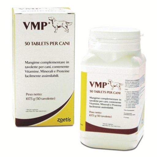 Vmp Tablets per Cani 50 Tavolette - Integratore Nutrizionale per la Salute Canina