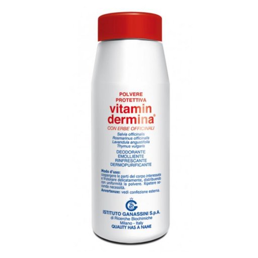 Vitamindermina - Polvere Protettiva 100g - Deodorante, Emolliente, Rinfrescante - Soluzione Istantanea per la Cura della Pelle