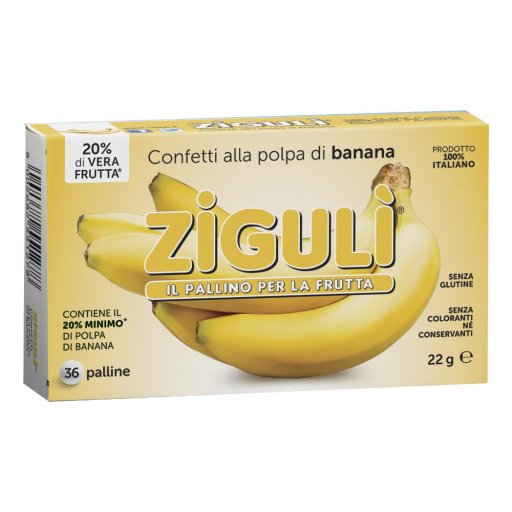 Ziguli Banana 36palline 22g