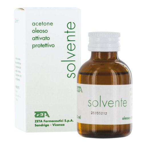 Acetone Solvente Oleoso Zeta 50ml - Protezione Unghie e Rinforzante