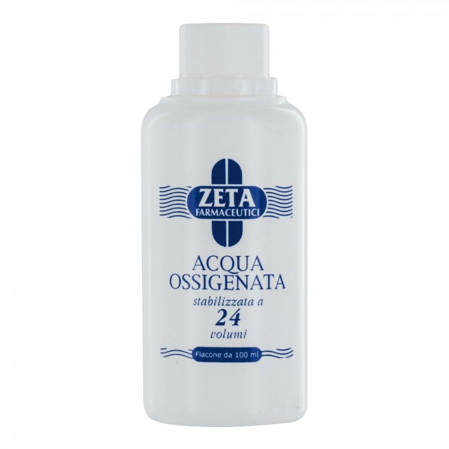Acqua Ossigenata 24 Volumi 100 ml - Trattamento professionale per schiarire e disinfettare i capelli