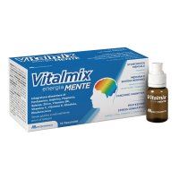 Vitalmix Mente 12 Flaconcini - Integratore per Memoria e Concentrazione