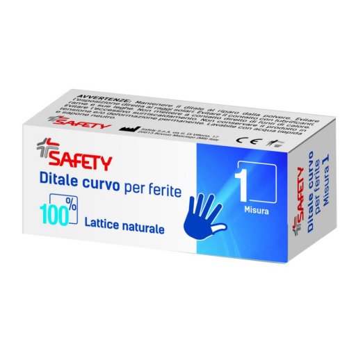 Safety Ditale Lattice Curvo 1 pezzo - Dispositivo medico, protezione per medicazioni