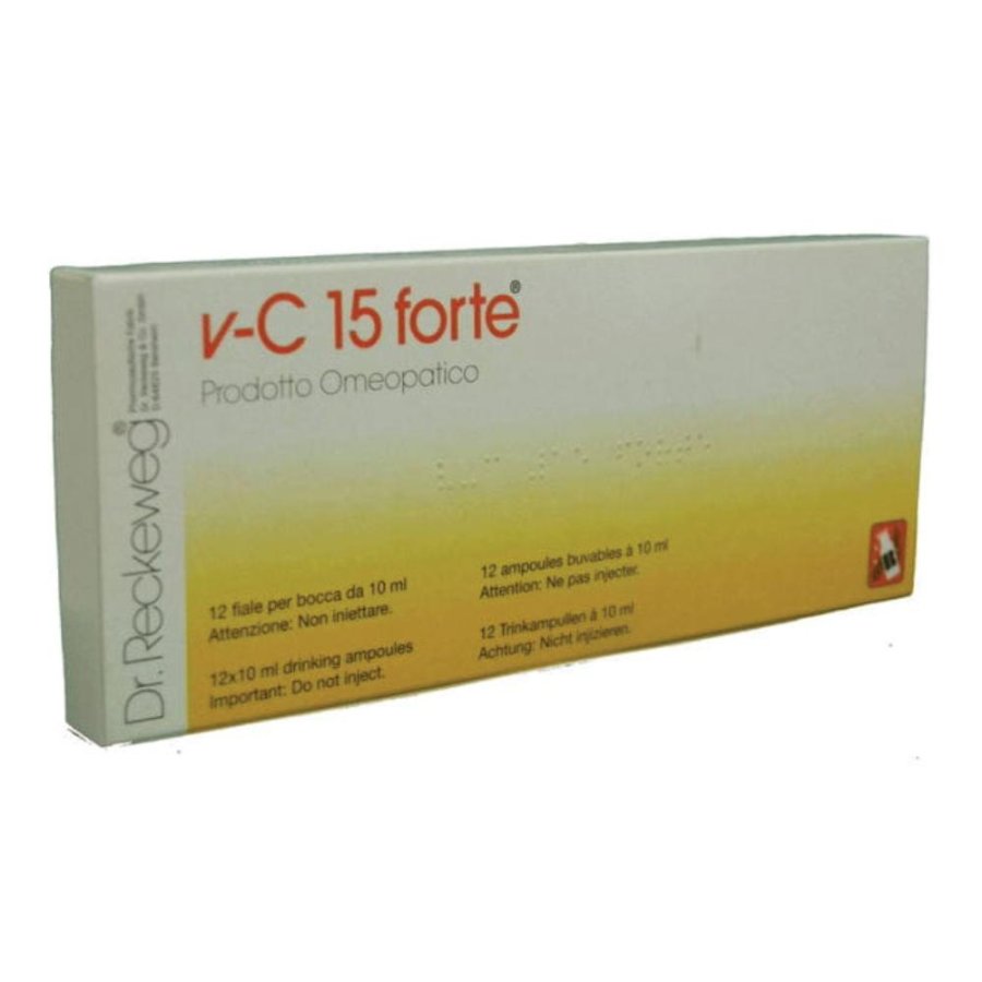 Reckeweg VC15 Forte 12 Flaconcini - Medicinale Omeopatico