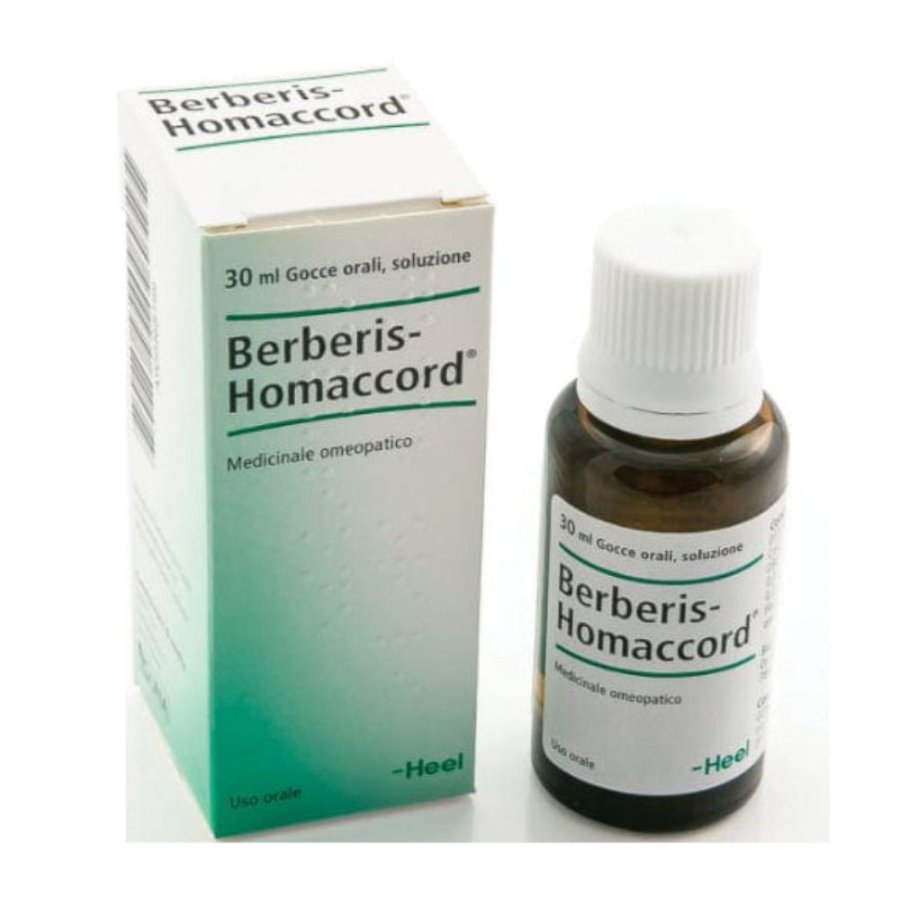 Berberis-Homaccord Gocce 30ml - Medicinale Omeopatico Ad Uso Orale