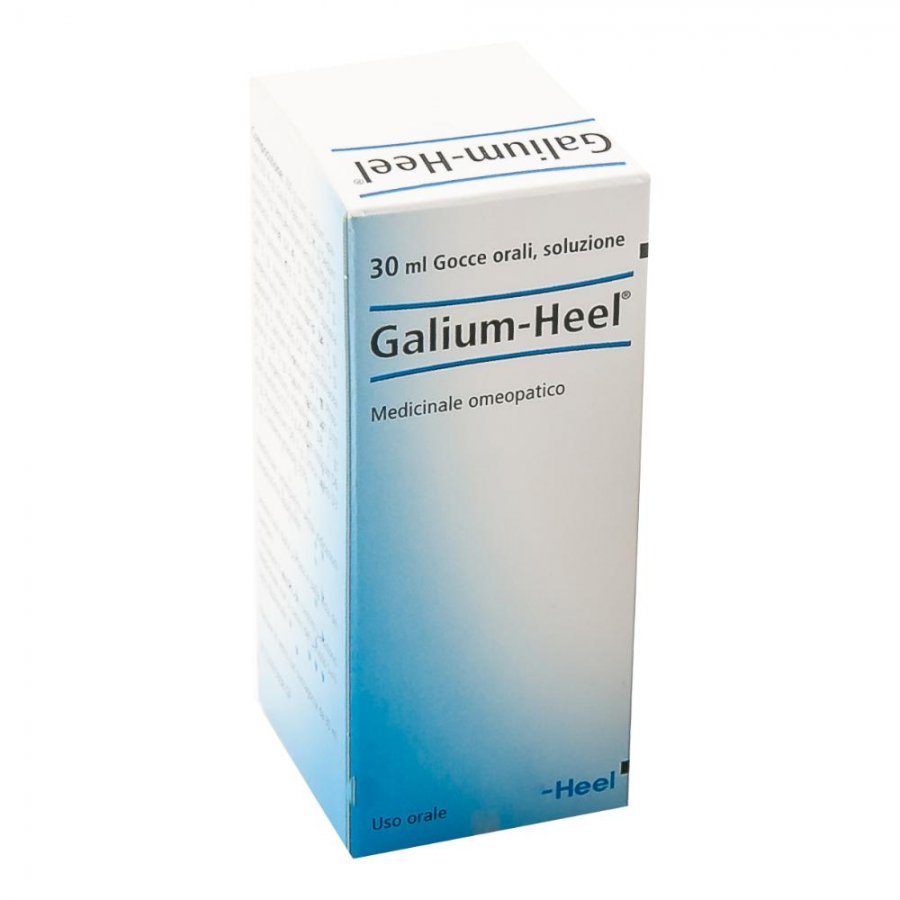 Galium-Heel Gocce 30ml - Medicinale Omeopatico per Drenaggio Linfatico - Senza Glutine