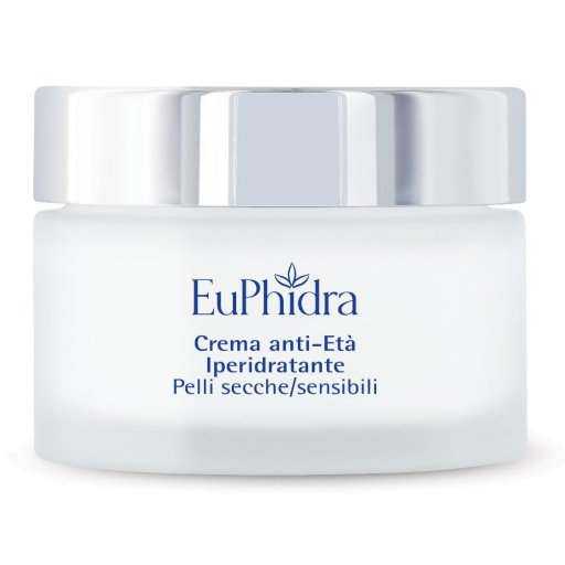 Euphidra Skin Progress System Crema Anti-Età Iperidratante per Pelli Secche e Sensibili 40ml