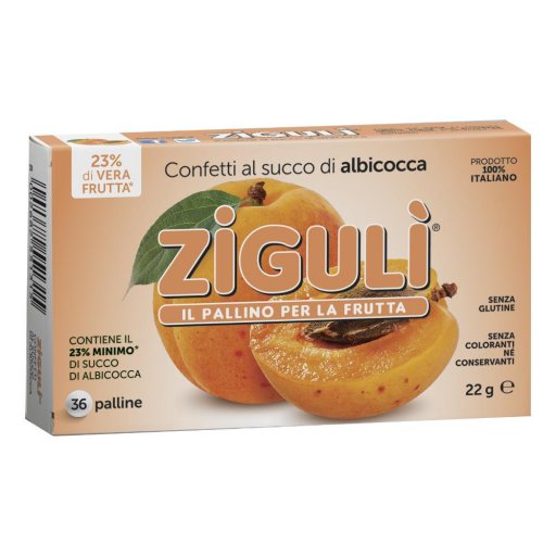 Ziguli Albicocca 36palline 22g