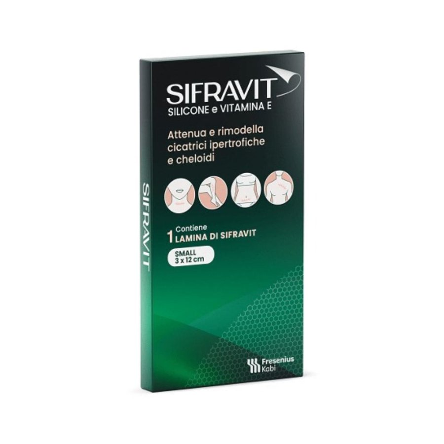 SIFRAVIT Lamina Silicone  3x12cm Small