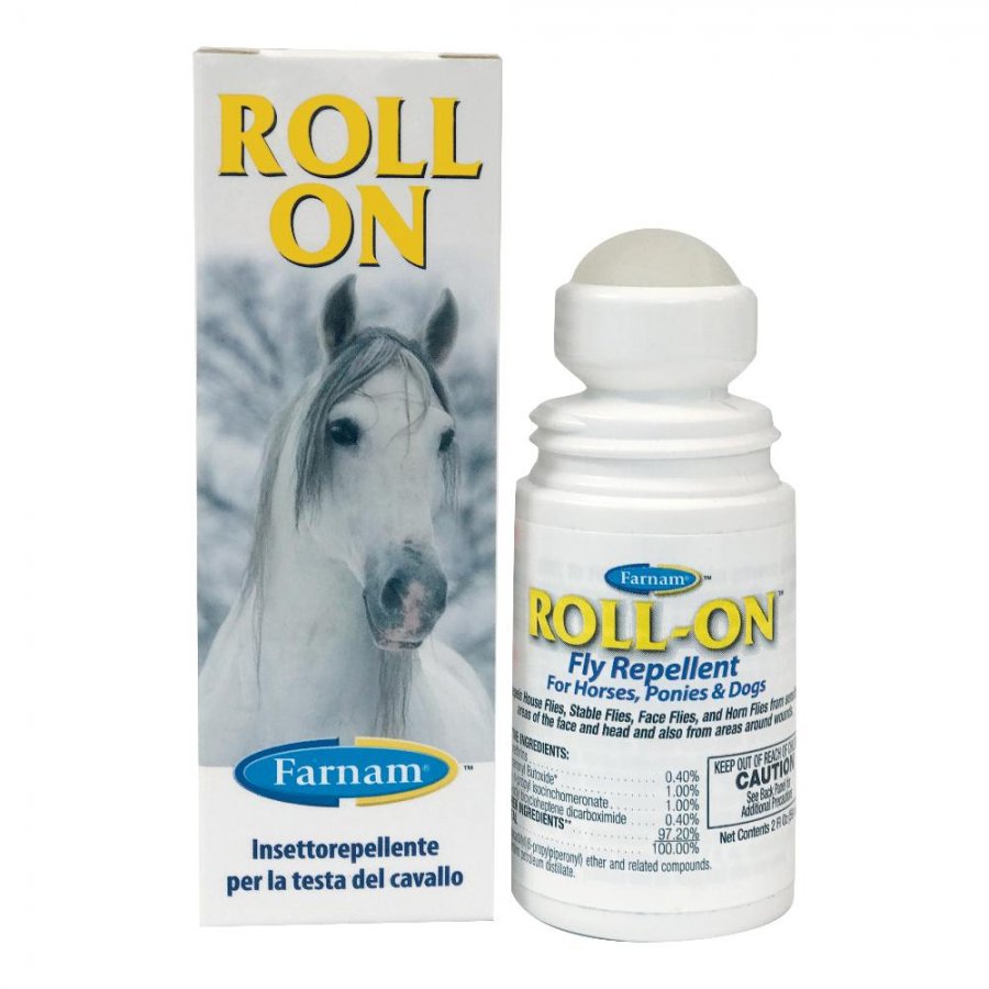 Roll-On Insettorepellente per la Testa del Cavallo 59ml - Protezione Efficace
