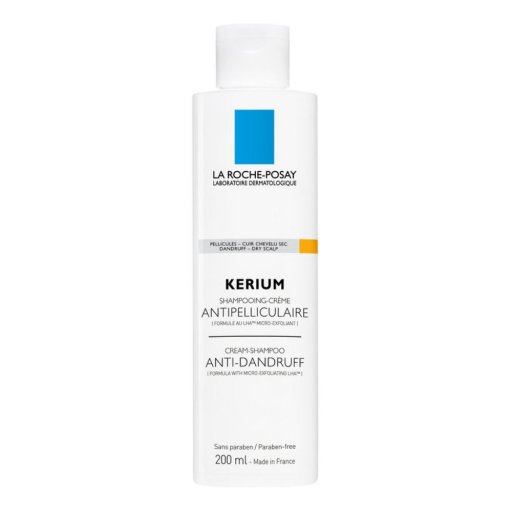 La Roche-Posay, Kerium Shampoo Antiforfora per Capelli Secchi, 200 ml