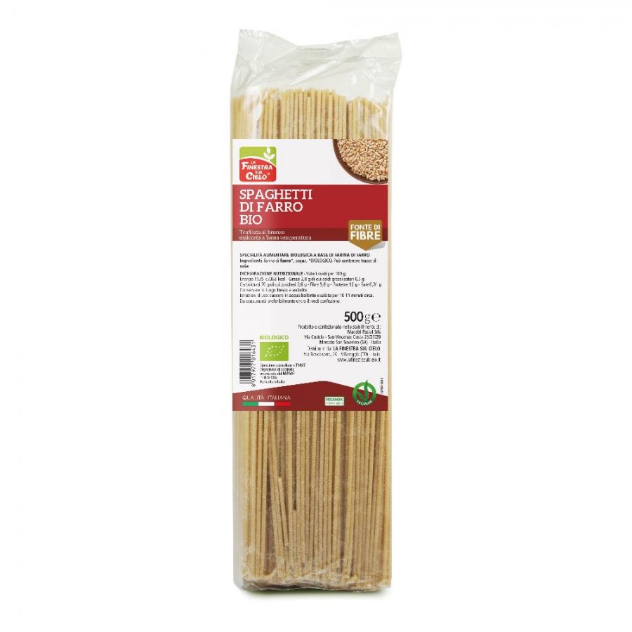 La Finestra Sul Cielo - Spaghetti di Farro 500g