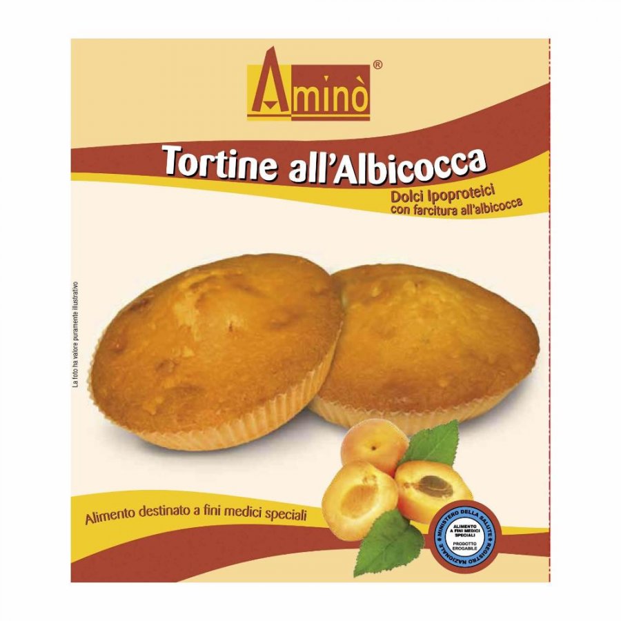AMINO APROTEICA Tortine Albicocca 210g