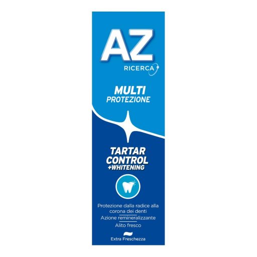 AZ - Dentifricio Tartar Control Anti-Carie 75ml, Protezione Orale Avanzata
