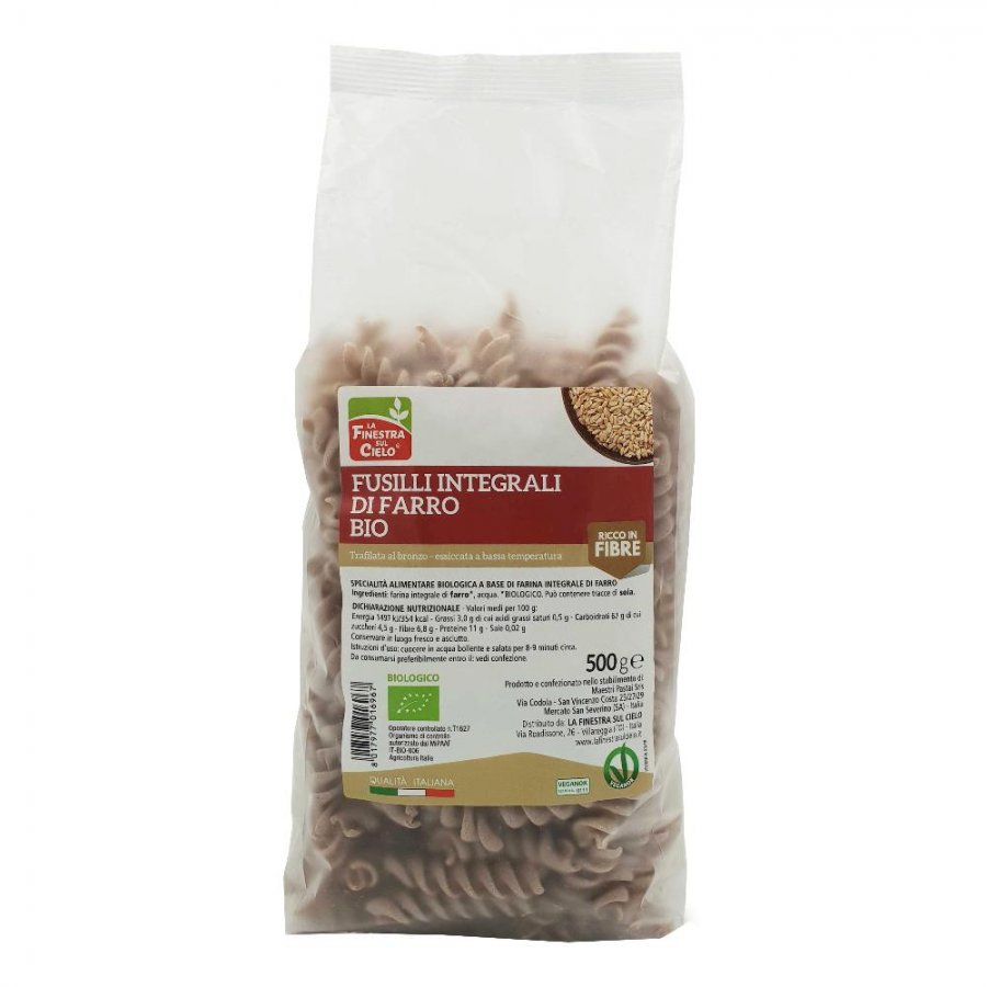 Fusilli Integrali Di Farro Bio 500g