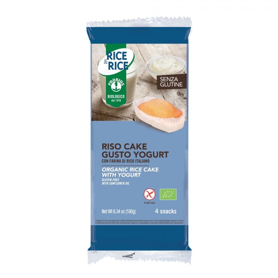 RICE & RICE Riso Cake Yogurt 4x45g
