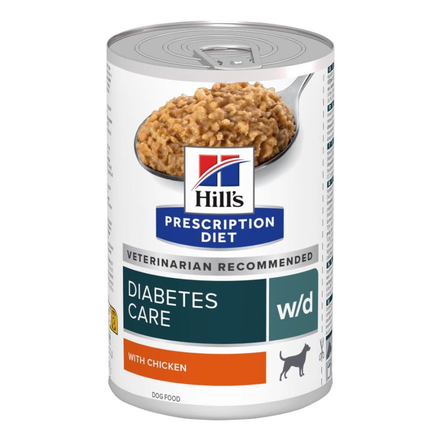 HILL'S CANE DIET W/D DIGESTIVE WEIGHT DIABETES MANAGEMENT POLLO 370GR (lattina)