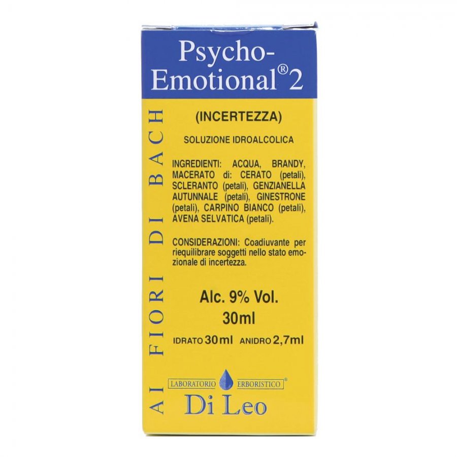 PSYCHO EMOTIONAL 2 INCERTEZZA 30ML