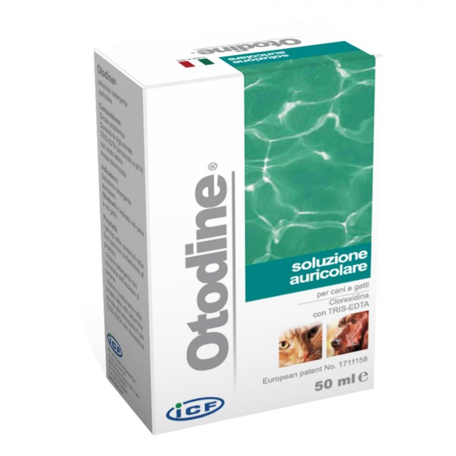 Otodine Detergente Liquido per Cani e Gatti 50ml - Igiene Auricolare Efficace